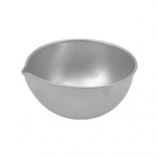 Round Dish 150 ccm Stainless Steel, Size Ø 110 x 28 mm